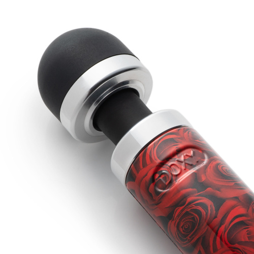 Вибратор микрофон DOXY Die Cast 3R Rose Pattern - sex-shop.ua