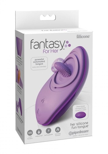 Pipedream Her Silicone Fun Tongue-стимулятор клітора, імітатор оральних ласк - купити в Україні | Секс шоп SEX-SHOP.ua
