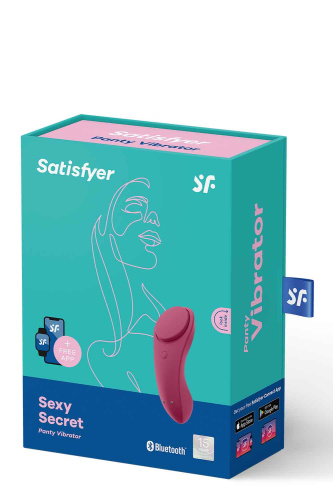 Satisfyer Sexy Secret - Смарт-вібратор в трусики, 8х4 см