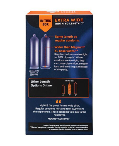 MyONE Extra Wide, 10 шт