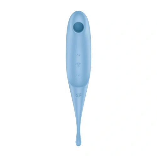 Satisfyer Twirling Pro Blue - Вакуумный стимулятор