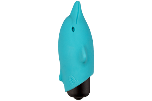 Adrien Lastic Pocket Vibe Flippy - вагинальный мини-вибратор, 7.5х2.5 см. (голубой) - sex-shop.ua