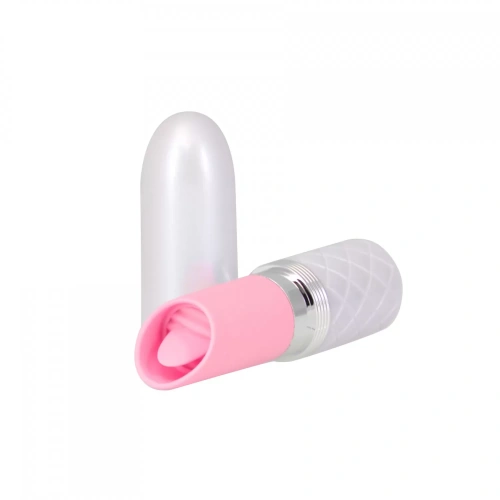 Pillow Talk - Lusty Luxurious Flickering Massager - Вибратор в виде губной помады (розовый) - sex-shop.ua