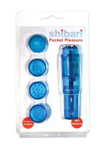 Shibari Pocket Pleasure - Міні стимулятор (фіолетовий)