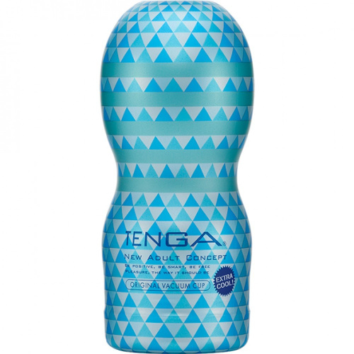 Tenga Original Vacuum Cup Extra Cool-мастурбатор з ефектом холоду, 15. 5х6. 9 см (білий) - купити в Україні | Секс шоп SEX-SHOP.ua