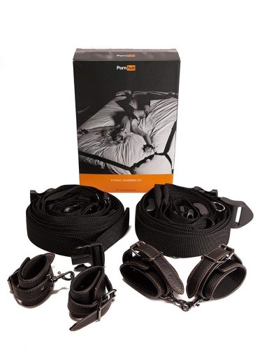 PornHub 8 point Under The Bed Kit - бондажный набор для кровати