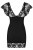 Сексуальный комплект Obsessive Imperia chemise, черный