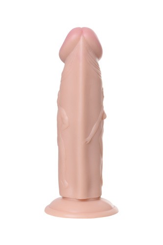 Toyfa Realstick Nude - Вибратор на присоске с пультом, 22х3.5 см