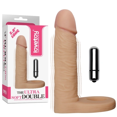 LoveToy The Ultra Soft Double Vibrating 5.8