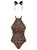 Obsessive Leocatia teddy S/M - Сексуальный леопардовый боди