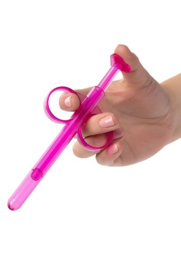 California Exotic Novelties Lube Tube - Шприц для лубриканта (2шт) розовый