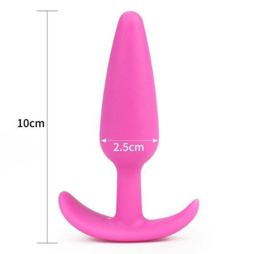 Анальная пробка Lovetoy Lure Me Butt Plug - размер S