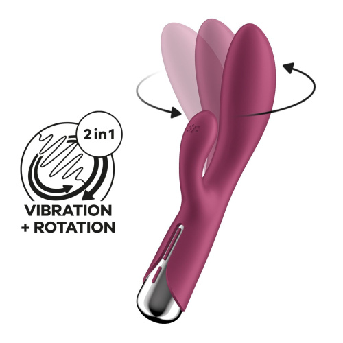 Вибратор-кролик Satisfyer Spinning Rabbit 1