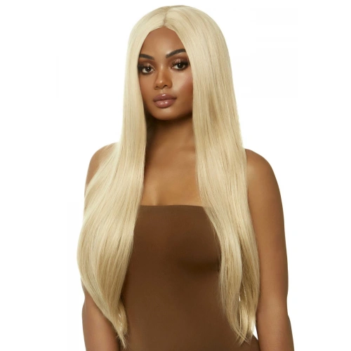 Leg Avenue - Long straight center part wig - Длинный парик (блонд) - sex-shop.ua