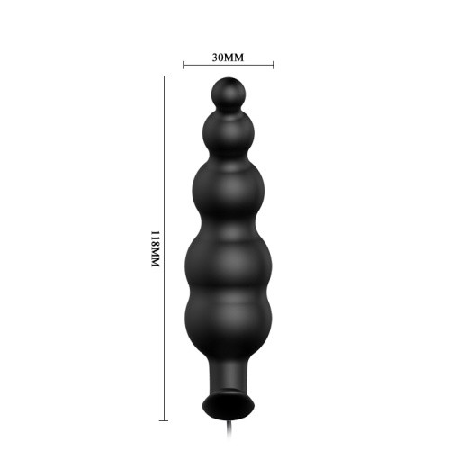 LyBaile - Pretty Love Vibrating Butt Plug - Анальна пробка з вібрацією, 11.8х3 см - купити в Україні | Секс шоп SEX-SHOP.ua