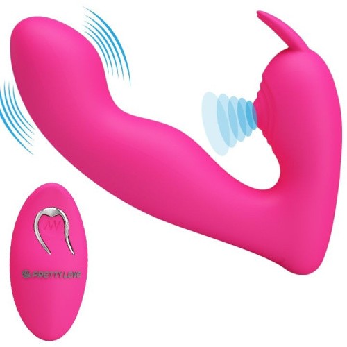 Pretty Love Josephine G-spot Massager Pink - Вибратор с пультом дистанционного управления, 10.9х2.7 см (розовый)