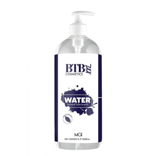 BTB Water - Лубрикант на водній основі, 1000 мл