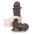 LoveToy - Sliding Skin Dual Layer Dong 7.8 - Фаллоимитатор, 19.5х4.5 см (коричневый)