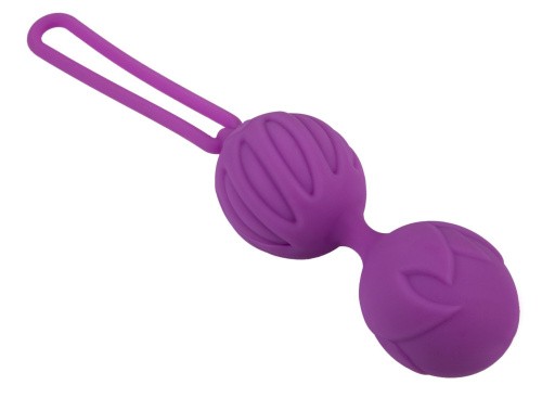 Adrien Lastic Geisha Lastic Balls Mini S - маленькі вагінальні кульки (фіолетовий), 3.4 см