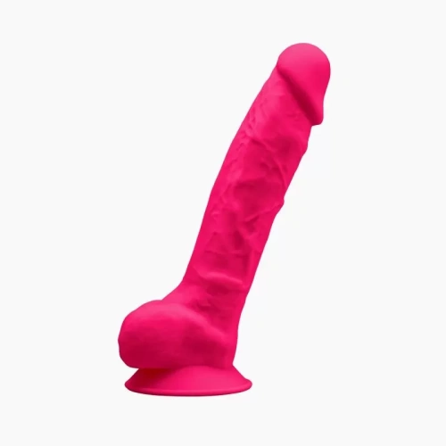 SilexD Vetus Model 1 size 8 in - Фаллоимитатор двухслойный, 21.5х4.2 см., (розовый)