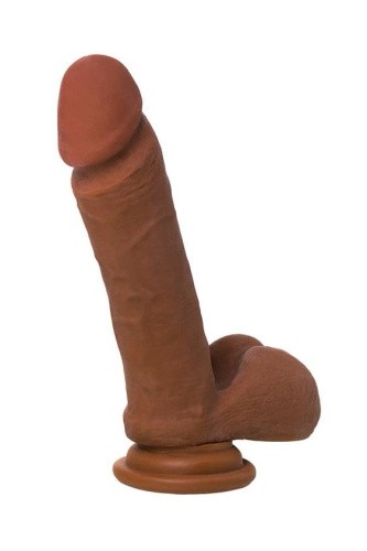 Toyfa RealStick Elite Mulatto - Фаллоимитатор, 21х4 см