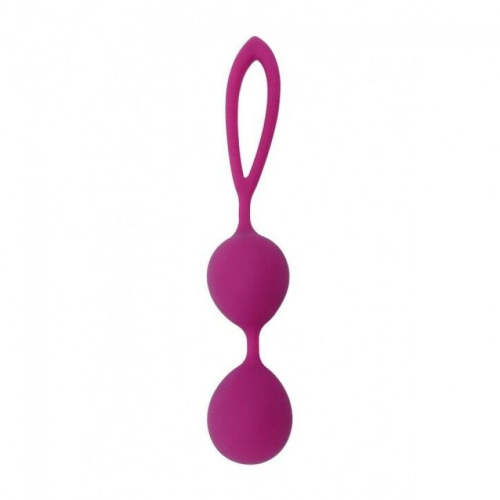 Wooomy Taradiddle Magenta Kegel Ball - Вагинальные шарики, 17х3.5 см - sex-shop.ua