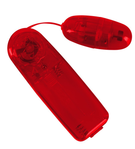 Vibrating Bullet In Red - Виброяйцо, 5,5 см (красный) - sex-shop.ua