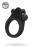 A-Toys Brid Cock Ring - віброкільце з шипами, 6.3х3.1 см (чорний)