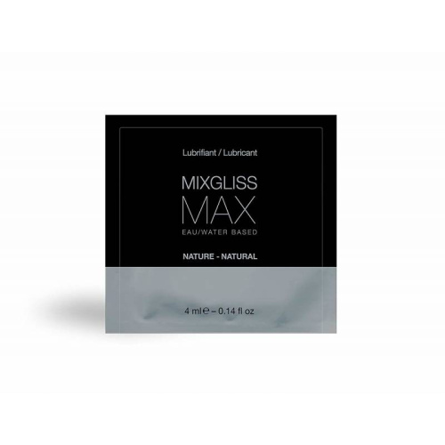MixGliss Max Nature - Пробник смазки, 4 мл - sex-shop.ua