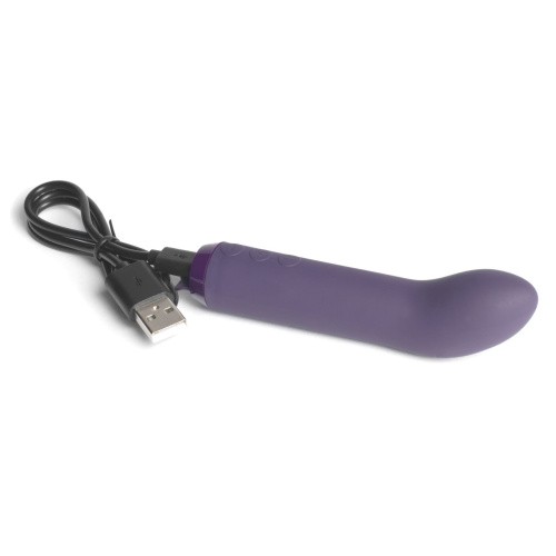 Je Joue G-Spot Bullet Vibrator Purple - премиум вибратор с глубокой вибрацией, 11,4х2,4 см. (пурпурный) - sex-shop.ua