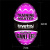 LoveToy Giant Egg Grind Ripples Edition – мастурбатор яйце з рельєфом, 12 см (фіолетовий)