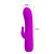 Pretty Love Omar Vibrator Purple - Маленький вибратор-кролик, 15х2.9 см (фиолетовый)