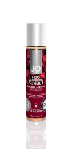 System JO H2O lubricant Raspberry Sorbet оральный лубрикант со вкусом малины, 30 мл - sex-shop.ua