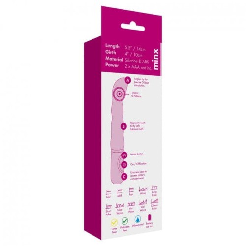 Minx Bliss G Spot Vibrator - Вібратор для точки G, 10х3.2 см - купити в Україні | Секс шоп SEX-SHOP.ua