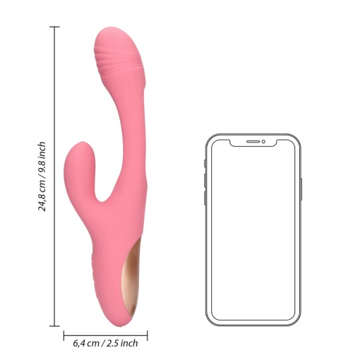 Вібратор-кролик Loveline Flapping G-Spot - купити в Україні | Секс шоп SEX-SHOP.ua