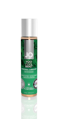 System JO H2O Cool Mint інтимна змазка з ароматом м'яти, 30 мл