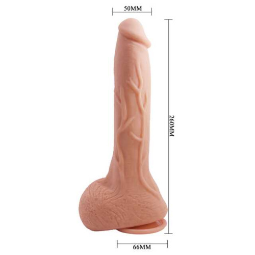 Baile Beautiful Encounter Jack Real Dildo - Фаллоимитатор, 27х6.6 см - sex-shop.ua