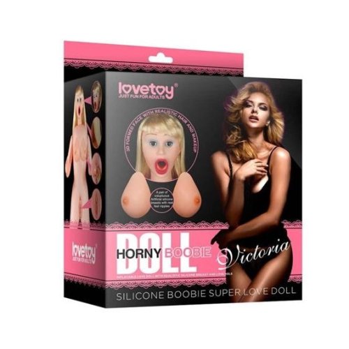 LoveToy - Silicone Boobie Super Love Doll - Секс-лялька