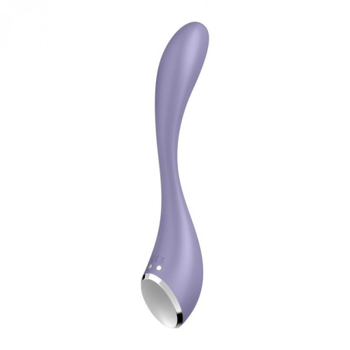 Satisfyer G-Spot Flex 5+ - Универсальный вибратор, 15х3.4 см (сиреневый) - sex-shop.ua