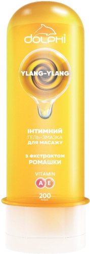 Dolphi Ylang-Ylang - Гель-смазка для массажа, 200 мл - sex-shop.ua