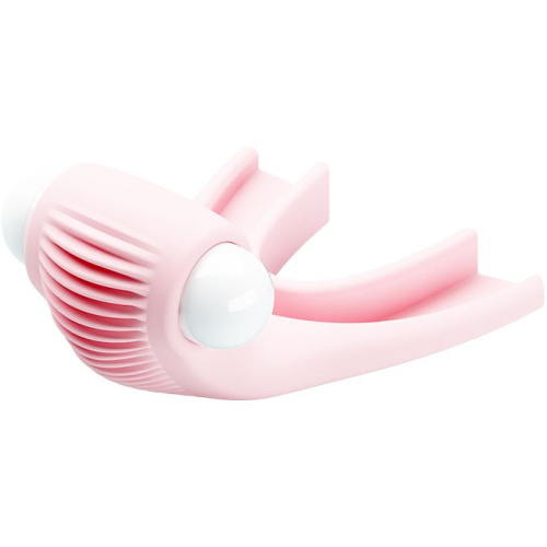 LyBaile Pretty Love Elsa Mouth Stimulator Light Pink - Вибратор для оральных ласк, 7.5х5.3 см (розовый)