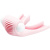 LyBaile Pretty Love Elsa Mouth Stimulator Light Pink - Вибратор для оральных ласк, 7.5х5.3 см (розовый)
