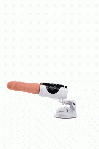 MotorLovers Sex machine Sekster - секс машина з вібрацією, фрикціями та підігрівом, 29 см (білий)