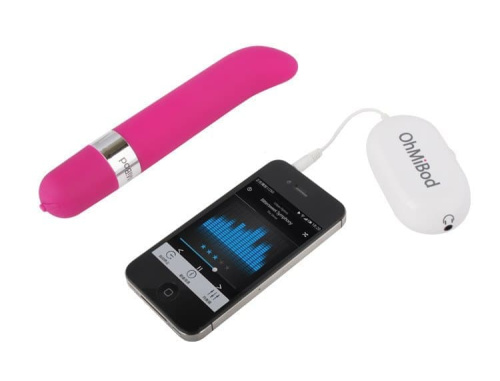 OhMiBod - Freestyle G Music вибратор для точки G (пурпурный) - sex-shop.ua