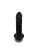 Чистий Кайф Black size L - Крафтове мило-член з присоскою, 16,5 х3,8 см (чорний)