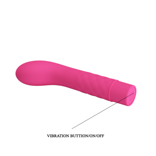 Pretty Love Atlas Vibrator силиконовый вибратор для точки G, 14х3 см