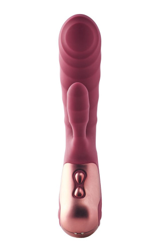 Dream Toys Dinky Duo Vibrator Jimmy K - Вибратор, 19,4 см (бордовый)