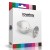LoveToy Rosebud Classic Metal Plug S - маленькая металлическая анальная пробка с кристаллом, 6.8х3 см (красный)