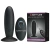 LyBaile Pretty Love Remote Control Vibrating Plug Black - Анальна пробка с вибрацией, 11х3.3 см (черный)