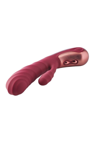 Dream Toys Dinky Duo Vibrator Jimmy K - Вибратор, 19,4 см (бордовый)